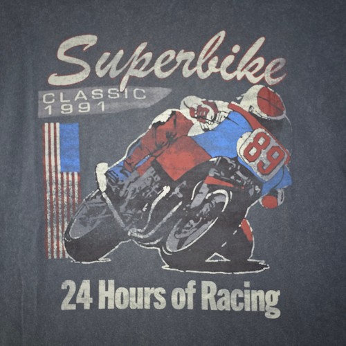 Lucky Brand Shirt Mens LARGE Gray Casual MOTORCYCLE BIKE Racer Casual NWT - Picture 3 of 14