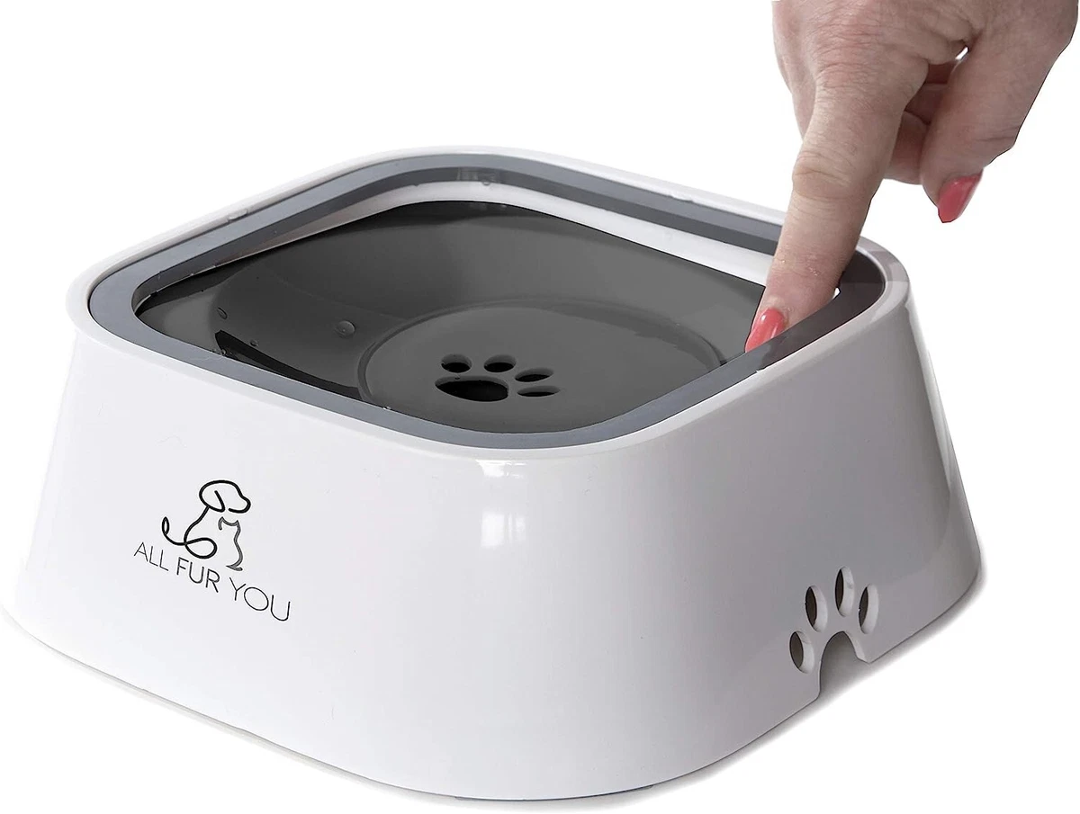 Dog Water High Quality Bowl Splash ,Spill proof Feeder Dish Water Bowl No  Slip