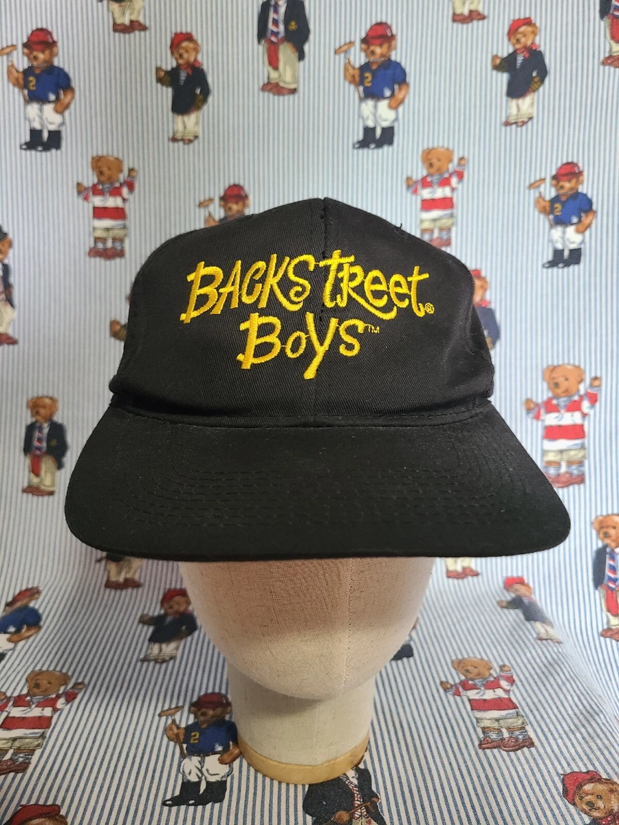 Vintage Backstreet Boys Licensed Snapback Hat Rare Black Band eBay