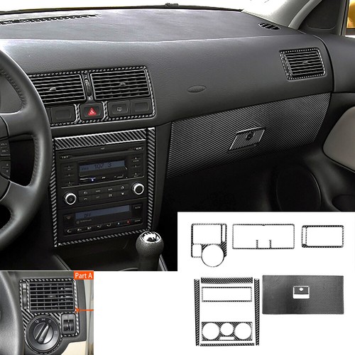 For VW Golf MK4 Jetta R32 Bora GTI 199904 Carbon Fiber Interior Set