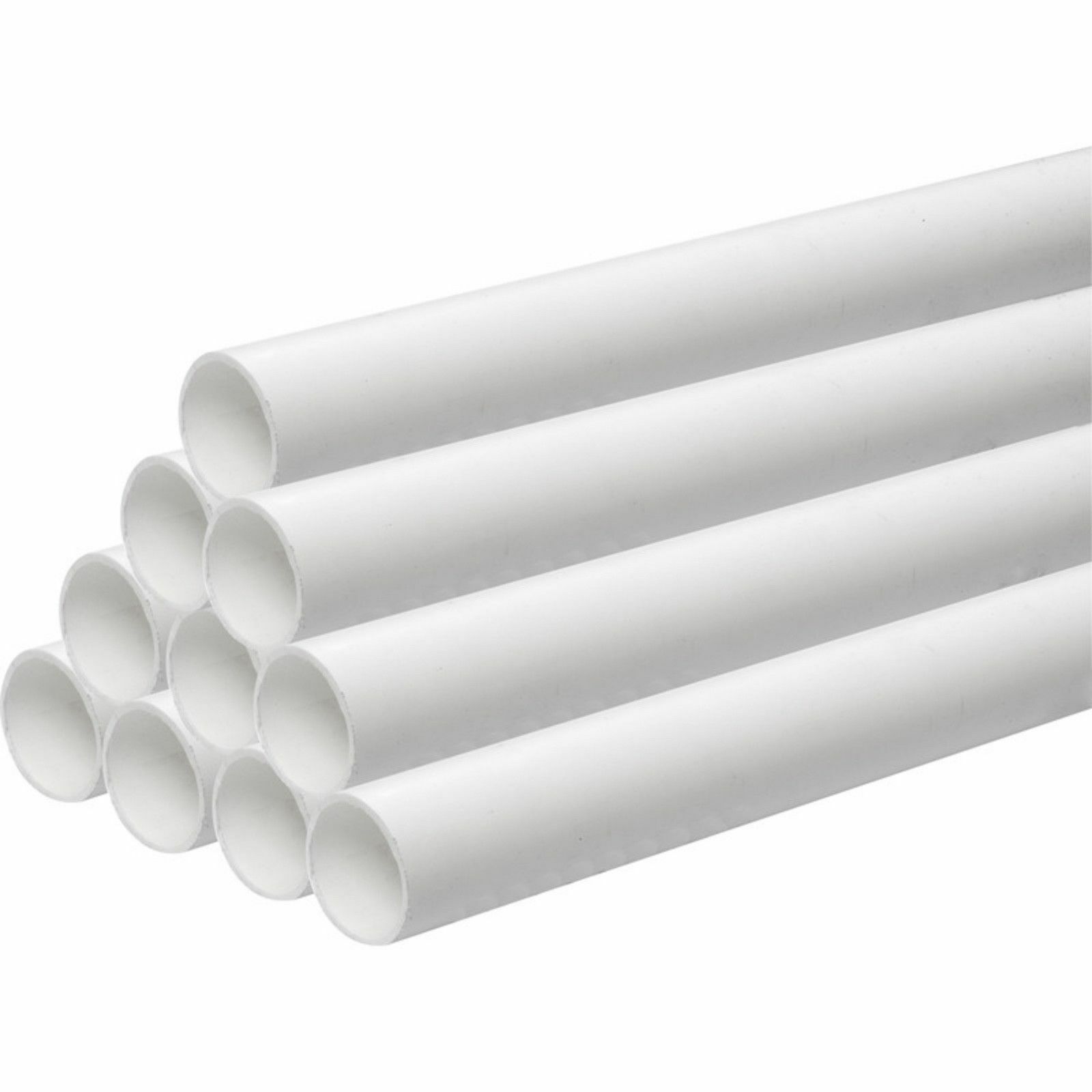 41mm Dia, White Plastic Push Fit Waste Plumbing Pipe, Kitchen & Bathroom (40mm) eBay