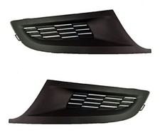SET Lüftungsgitter GITTER Stoßstange vorne Für  VW POLO 6R 08.2009-12.2017