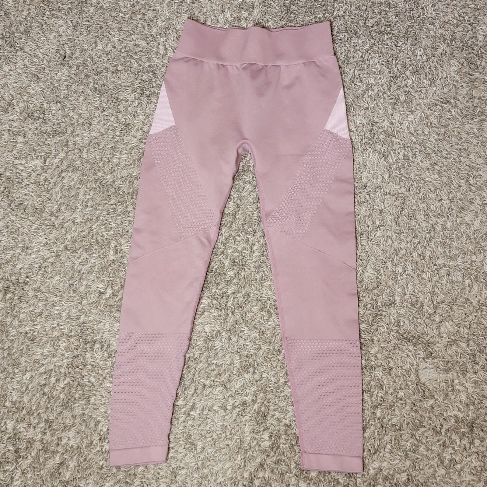 fabletics demi lovato seamless two tone leggings