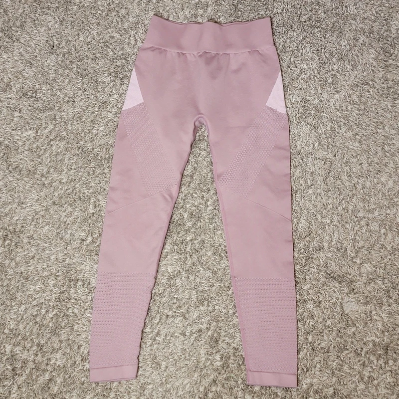 fabletics demi lovato seamless two tone leggings