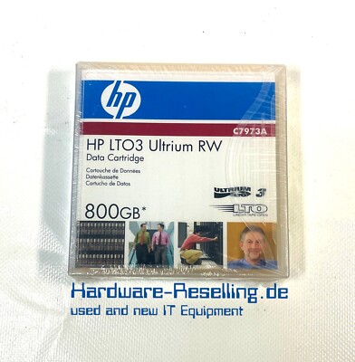 Bande de sauvegarde HP LTO-3 Ultrium 800 GB RW réinscriptible (C7973A Bande de sauvegarde HP LTO-3 Ultrium 800 GB RW réinscriptible (C7973A