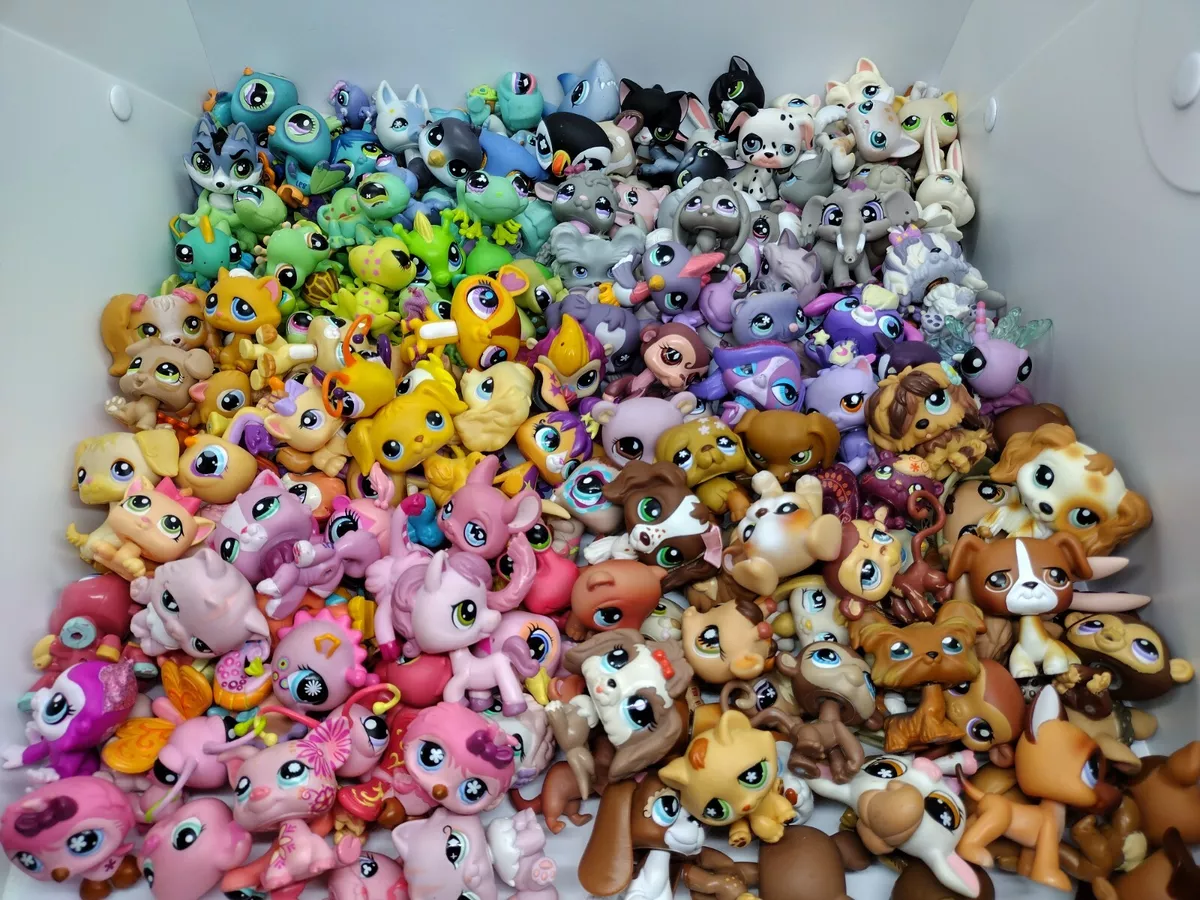 LITTLEST PET SHOP LPS Lot of 5 RANDOM Pets 3 free items eBay