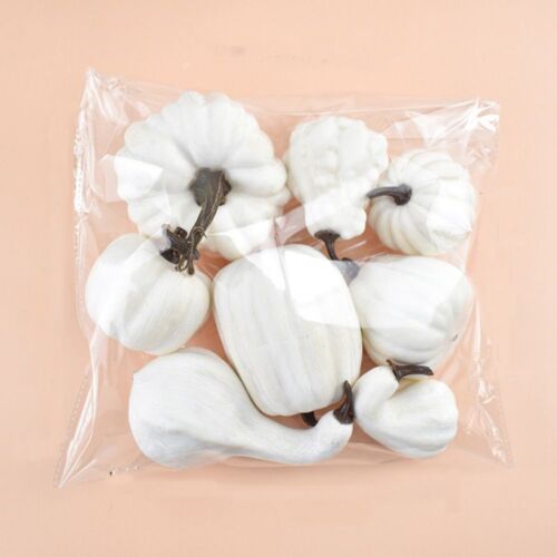 Artificial Pumpkin Harvest Autumn Fall Thanksgiving Wreath Banquet Decor 1set - Picture 13 of 15
