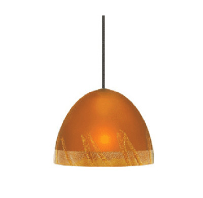 LBL Lighting HS469AMSCLEDMRL 6W LED Mojave Pend Amber SC Fusion Jack