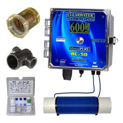 Clearwater Pool Systems RC-50 Platinum Deluxe   Pool Ionization System