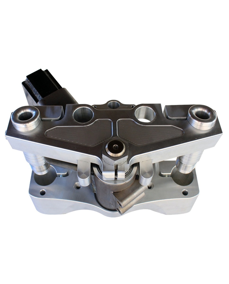 Kit Suspension Triple Arbre Harley 14-Up - American Suspension 26 Col Court 8°, Neuf Avec Garantie