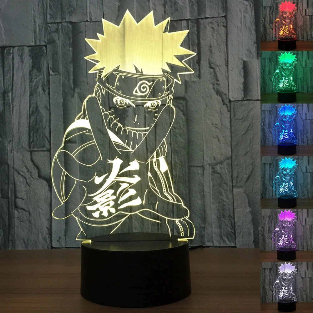 Naruto table lamp deals