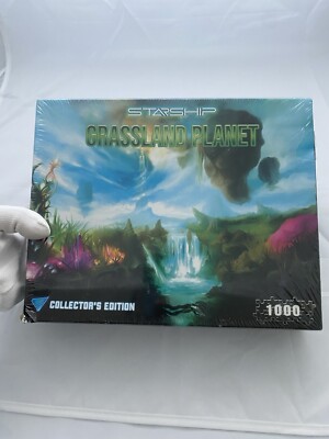 Starship Grassland Planet Collector's Edition 1000 Piece Puzzle New Sealed