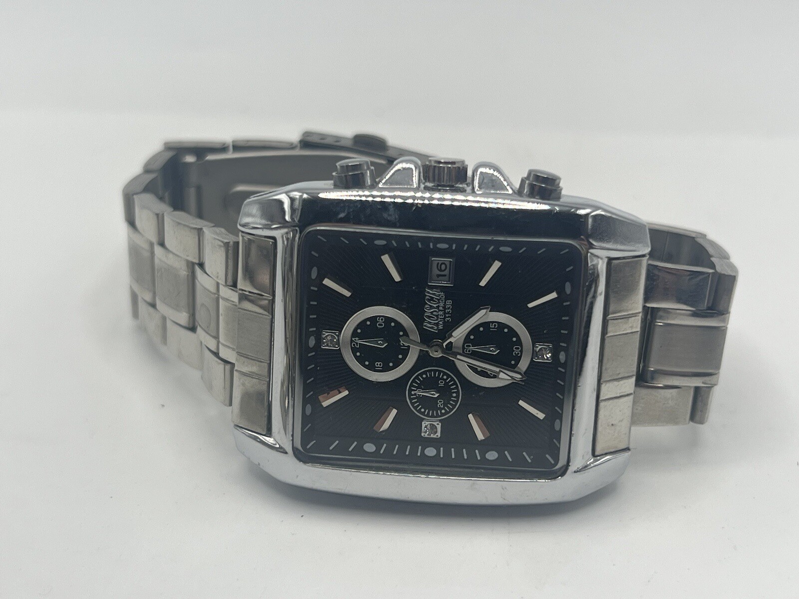 BOSCH Rectangular Chronograph Water Resistant Sta… - image 1