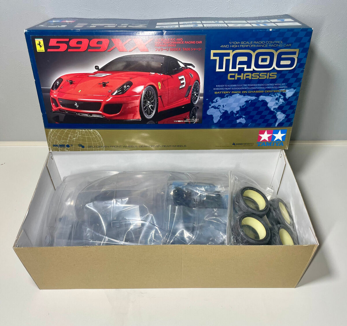 TAMIYA 58506 1/10 RC FERRARI 599XX (TA06 Chassis) | eBay TAMIYA 58506 1/10 RC FERRARI 599XX (TA06 Chassis) | eBay