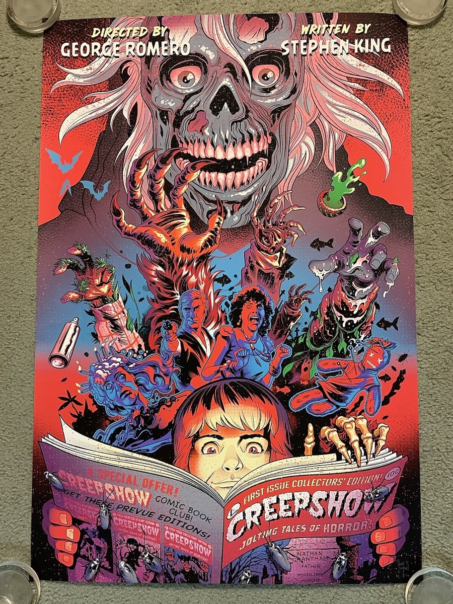 Creepshow Stephen King Horror Movie Art Print Poster Mondo Alex