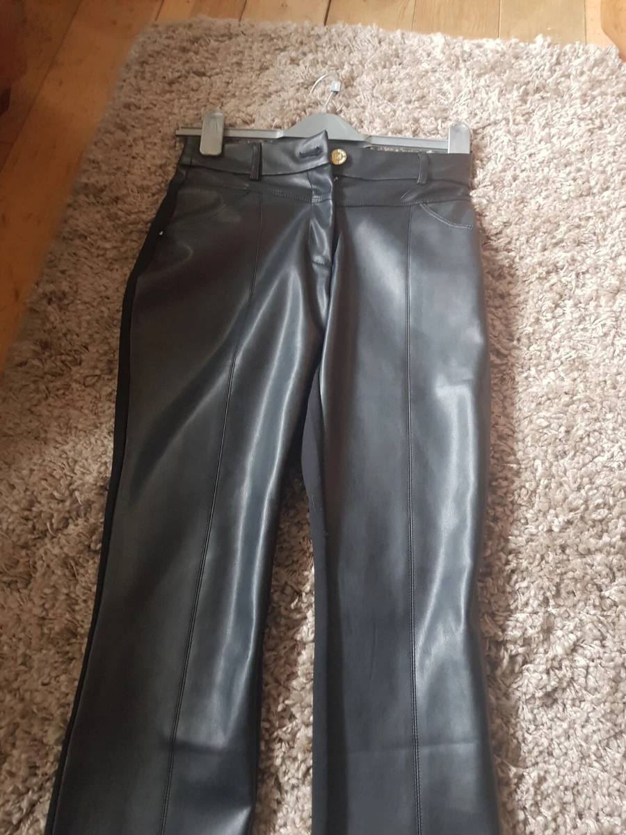 River island hotsell leather look jeans