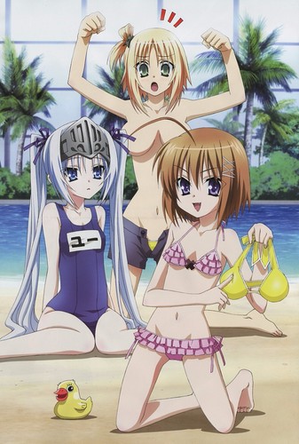 poster promo Aria the Scarlet Ammo Kore wa Zombie Desu ka anime Kanzaki Haruna - Picture 2 of 2