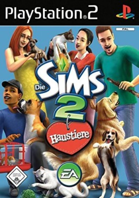 PS2 / Playstation 2 - Die Sims 2: Haustiere / Pets DE mit OVP sehr guter Zustand