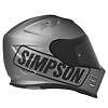 Simpson Ghost Bandit "Simpson Logo" Motorcycle Helmet DOT - Picture 2 of 3