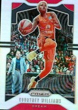 2020 Panini Prizm WNBA Prizms Silver #24 Courtney Williams Atlanta Dream 
