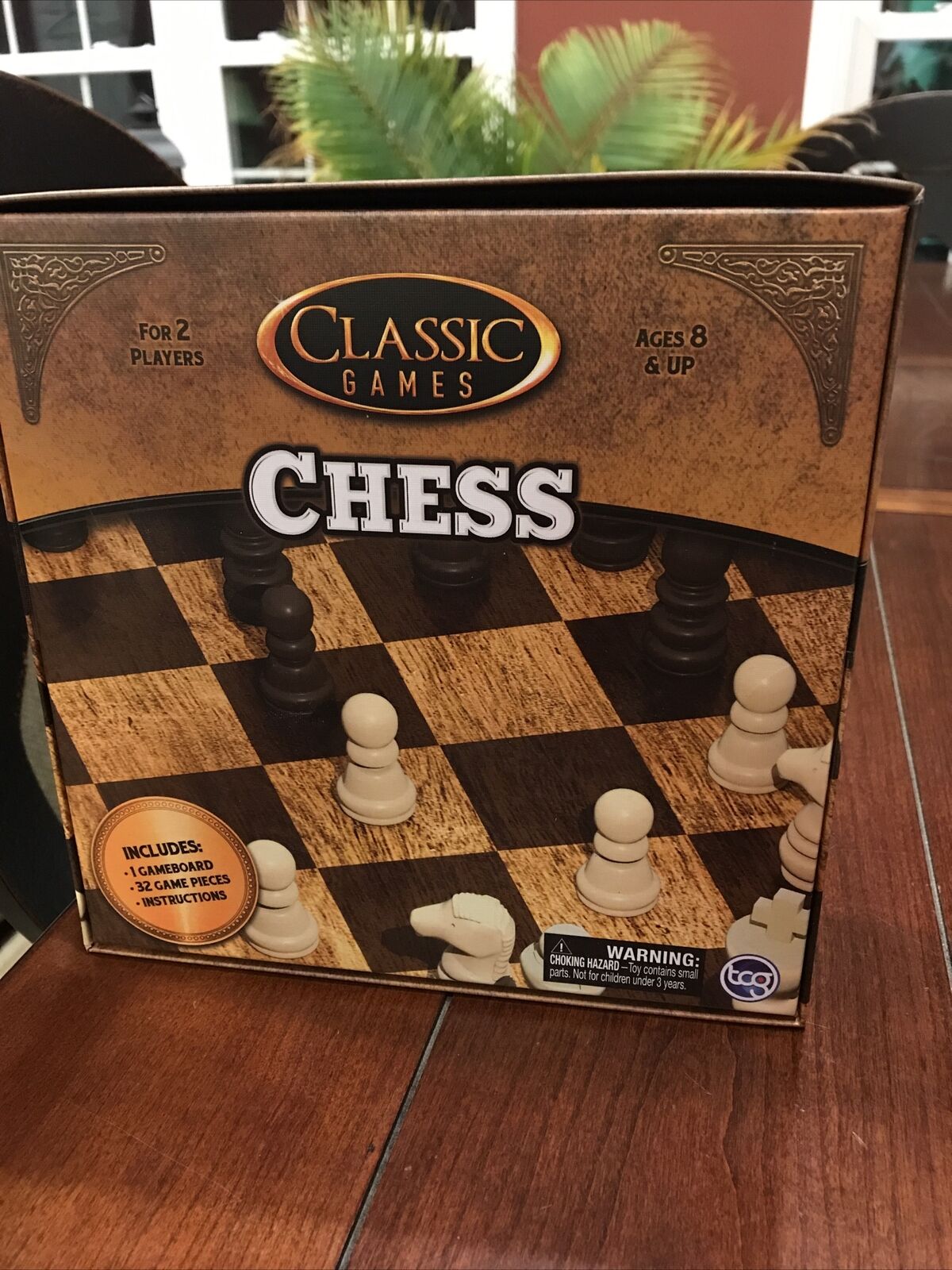 Chess Classic Game Ages 8 And Up 2 Player Board Game by TCG