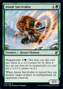 Ainok Survivalist x4 - Commander 2019 - NM-Mint, English - Commander 2019