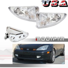 Front Side Driving Fog Light Lamps One Pair For 2000-2004 Focus