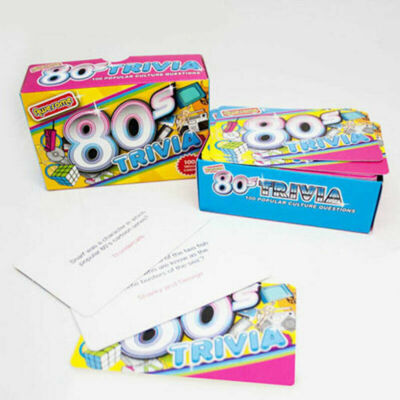 Awesome 80 S Trivia Quiz Eighties Retro Fun Party Game Stocking Filler Gift 5060096193913 Ebay