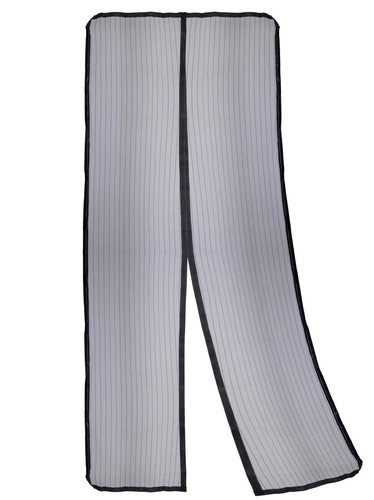 Fliegengitter Lamellen Vorhang Magnetverschluss 210x100cm Insektenschutz Gaze - Bild 1 von 3