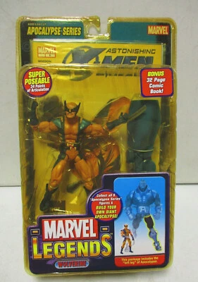 MARVEL LEGENDS X-MEN WOLVERINE APOCALYPSE ASTONISHING SERIES 12 (YELLOW PLASTIC) - Photo 1/3