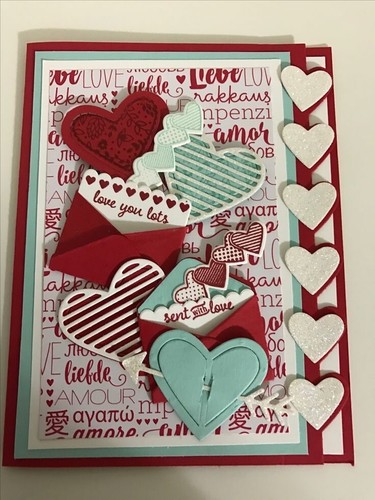 Stampin' Up! Juego de estampillas y troqueles SELLADOS CON AMOR NOTAS DE AMOR. #371 - Imagen 19 de 19