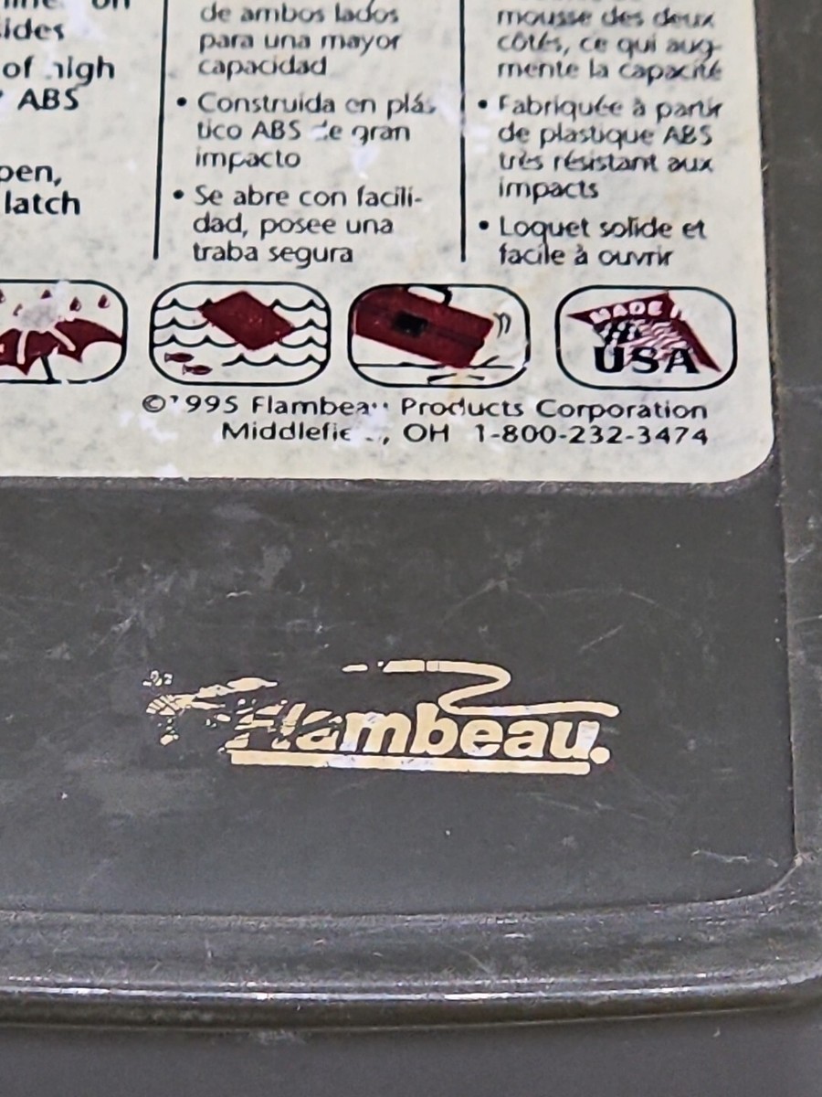 Flambeau Outdoors 2025 Petite boîte à mouches de précision