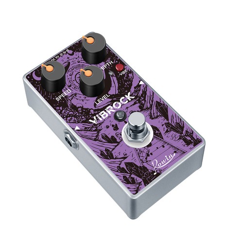 Rowin RE-02 Chorus Vibrato Tremolo Electric Guitar Effect Pedal Vibe Effect 9V - Picture 7 of 9