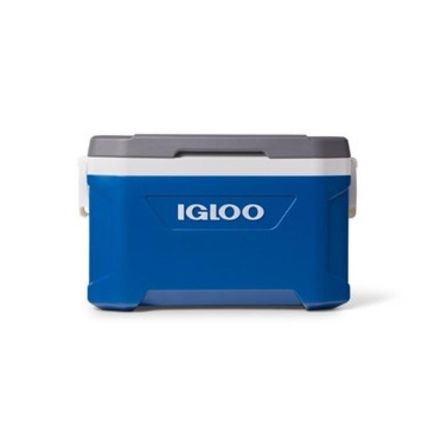 Igloo Latitude 52qt 48lt Ice Chest Cooler Cool Box Camping Indigo