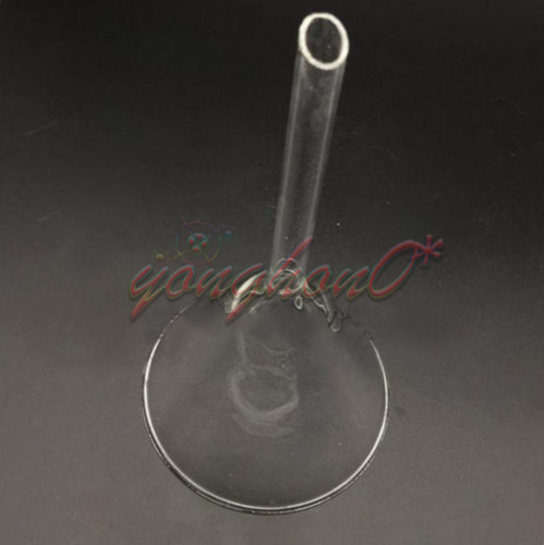 2PCS 60mm Glass Powder Funnel, With straight tip, Lab Glassware NEW - Picture 1 of 4