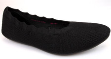 Skechers Cleo 2.0 Love Spell Flat Women's Shoes Size 9.0 Black Fabric Synthetic