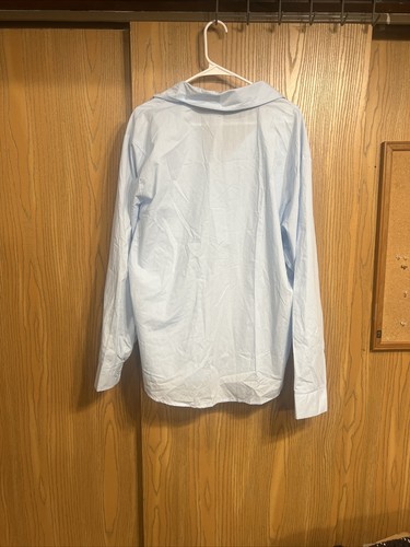 Bob Ross Hemd blau Knopfleiste Herren L/XL lizenziert - Bild 3 von 3