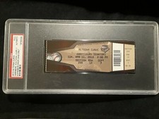 Stephen Strasburg Minor League Altoona Curve Debut Full Ticket PSA Certified