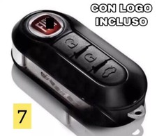 Chiave Cover Telecomando Guscio FIAT 500 500L PUNTO EVO CON LOGO