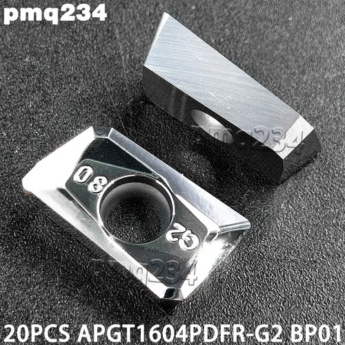20PCS APGT1604PDFR-G2 BP01 Carbide Inserts Aluminum Milling Inserts CNC Tools - Picture 5 of 6
