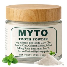 Myto Tooth Powder, RemineralizingHydroxyapatite 1.76 Ounce Pack of 1