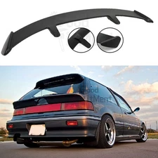 For Honda Civic Hatch EF9 1988-1991 Rear Trunk Wing Matte GT Style Trunk Spoiler