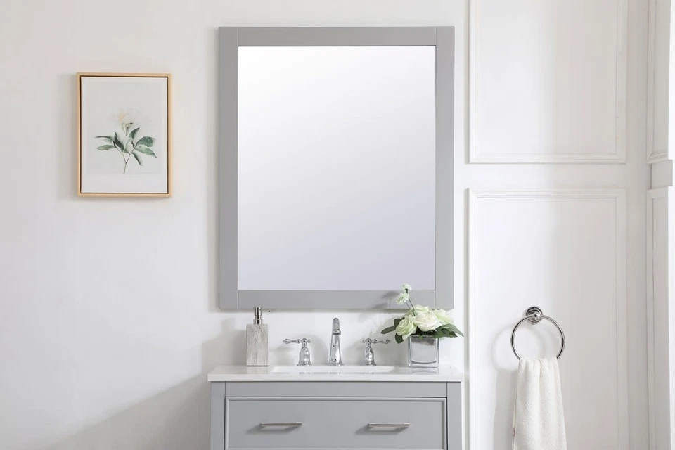 Elegante Iluminación VM23036 Aqua 30" W x 36" H Tradicional - Gris Foto 3 de 4