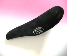 Selle Cinelli Unicanitor Conservée En Cuir Suédé Carreaux 278 X 143 Mm