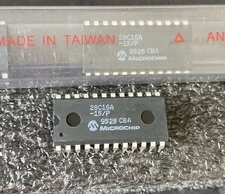 Microchip 28C16A-15/P EEPROM 16K 2Kx8 DIP-24 IC - New