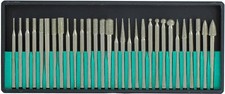 30Pc Diamond Bur Set 150 Grit Grinding Tool Jewelry Repair Tools