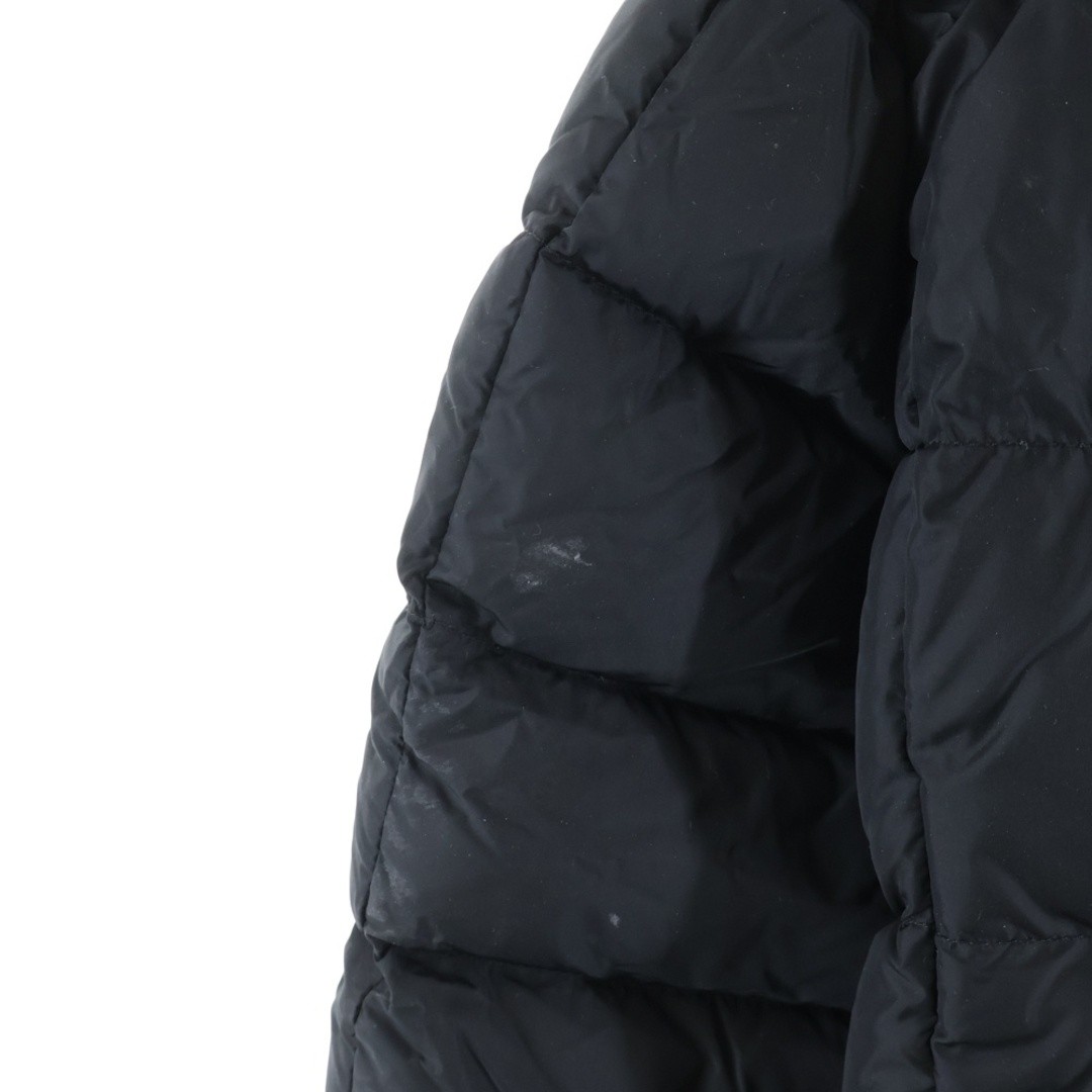 MONCLER 18aw CLUNY Cranny Emblem Logo Fur Hooded Zip Up Down Jacket Black Used 5 thumbnail 7