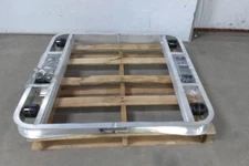 Magliner PDT484810 48 In Length 48 In Width Open-Deck Aluminum Pallet Dolly