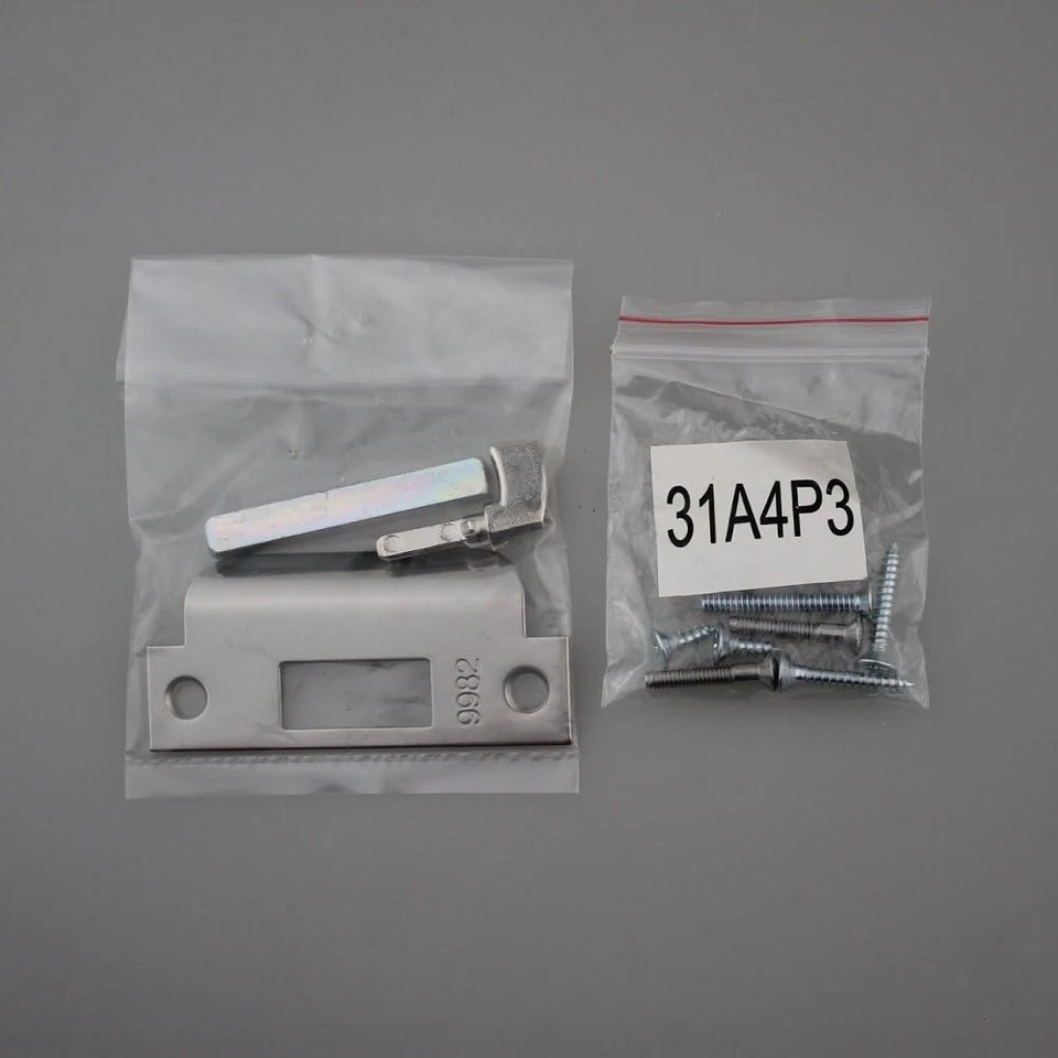 Security Screen Door Lock Handle Tasman Mk2 Black No Cylinder - image 4 of 4