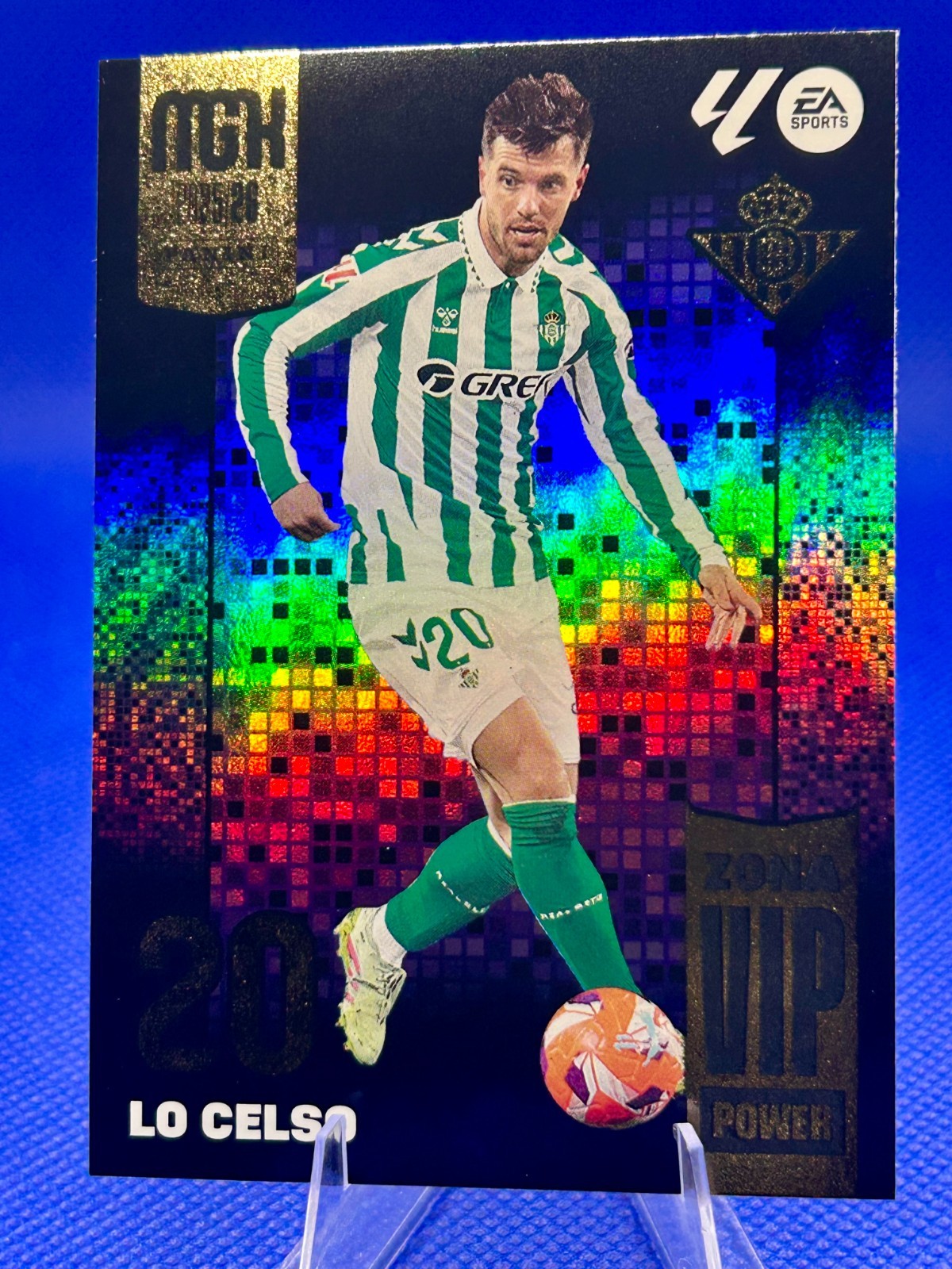 2025-26 Panini La Liga Megacracks MGK Giovani Lo Celso Zona VIP Power #401